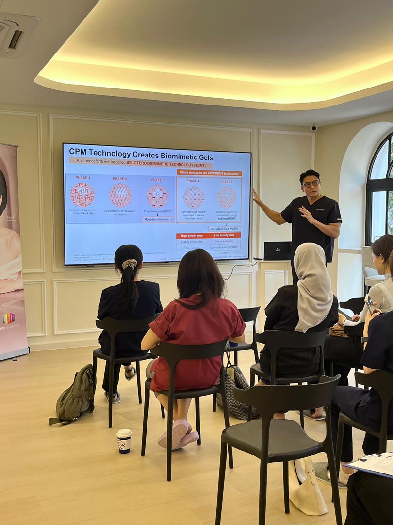 Dr Kavin - Speaker for Belotero Filler Workshop at Lyvin Clinic Johor Bahru Dr Kavin - Speaker for Belotero Filler Workshop at Lyvin Clinic Johor Bahru